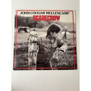 John Cougar Mellencamp Scarecrow LP  1985 Riva IM8 24865 EX Orig Inner Cleaned
